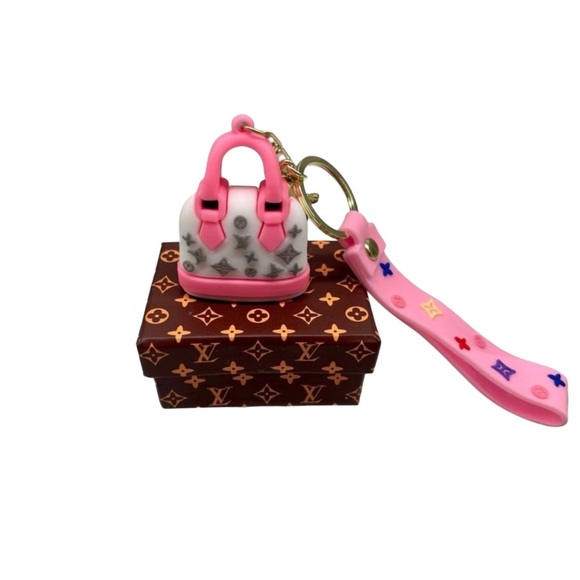 Bougie Mini Handbag Keychain with Box and Lanyard! - Picture 1 of 3